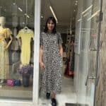 Φόρεμα λεοπάρ μακό