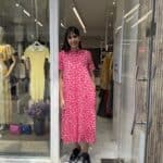 Φόρεμα λεοπάρ μακό