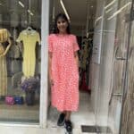 Φόρεμα λεοπάρ μακό