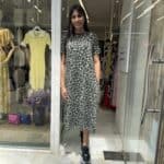 Φόρεμα λεοπάρ μακό