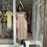 Φόρεμα λεοπάρ μακό