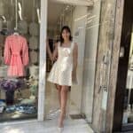 Φόρεμα Πουά Κοντό