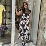 Φόρεμα cow print