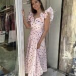 Φόρεμα πουά με καρδούλες