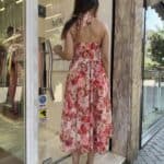 Φόρεμα midi με cups