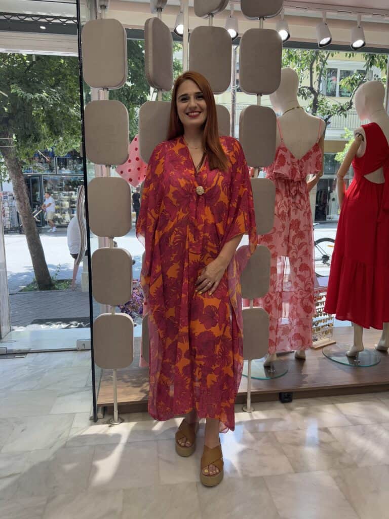 Φόρεμα καφτάνι