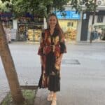 Φόρεμα maxi μακρυμάνικο