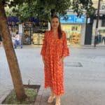 Φόρεμα maxi μακρυμάνικο