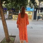 Φόρεμα maxi μακρυμάνικο