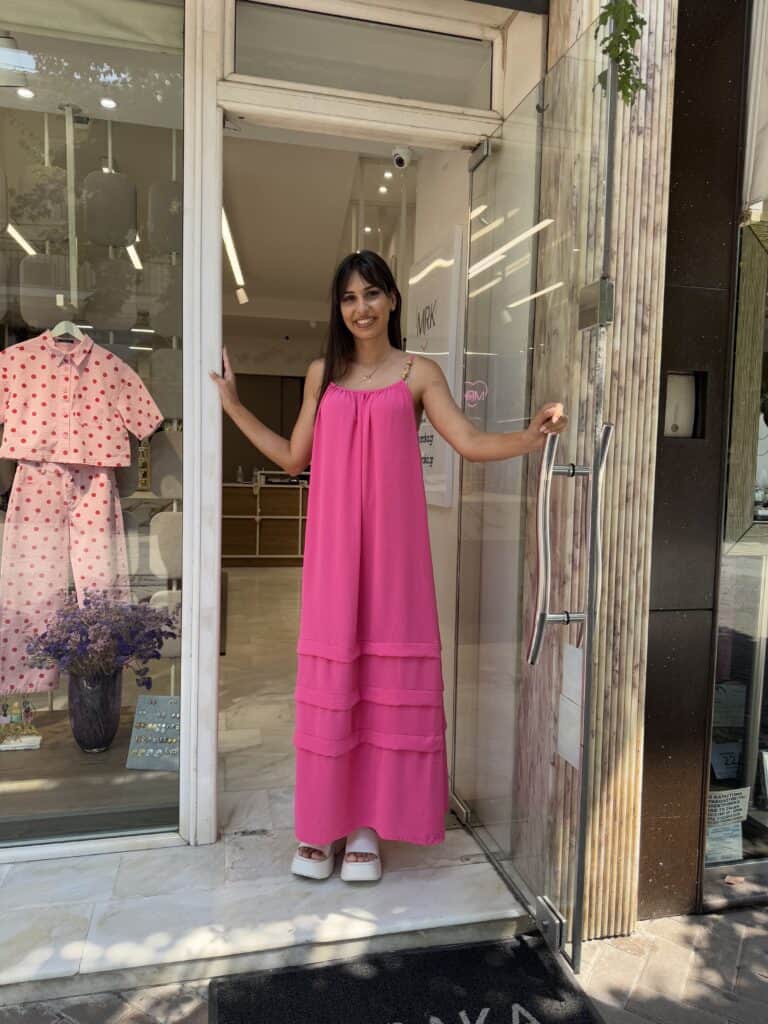 Φόρεμα με χάντρες