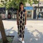 Φόρεμα Αμάνικο Maxi