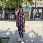 Φόρεμα Αμάνικο Maxi