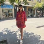 Φόρεμα Κοντό Μακρυμάνικο