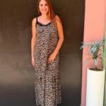 Φόρεμα maxi τιραντέ