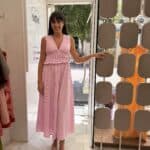 Φόρεμα αμάνικο maxi.