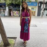 Φόρεμα αμάνικο maxi