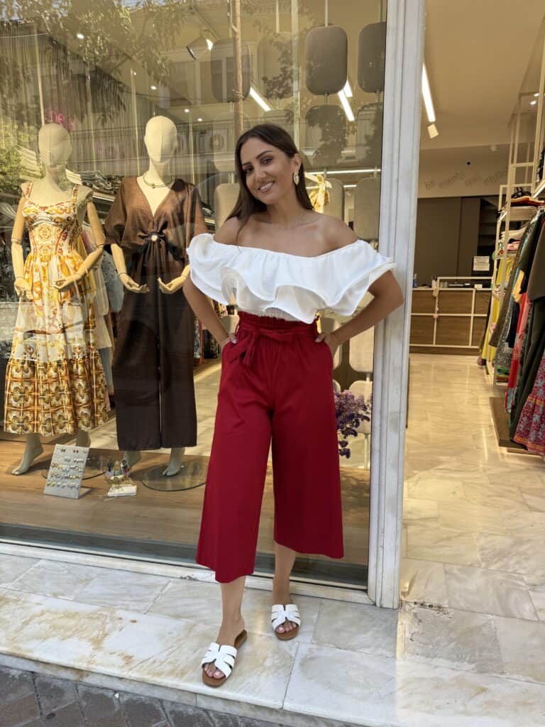 Παντελόνα ποπλίνα