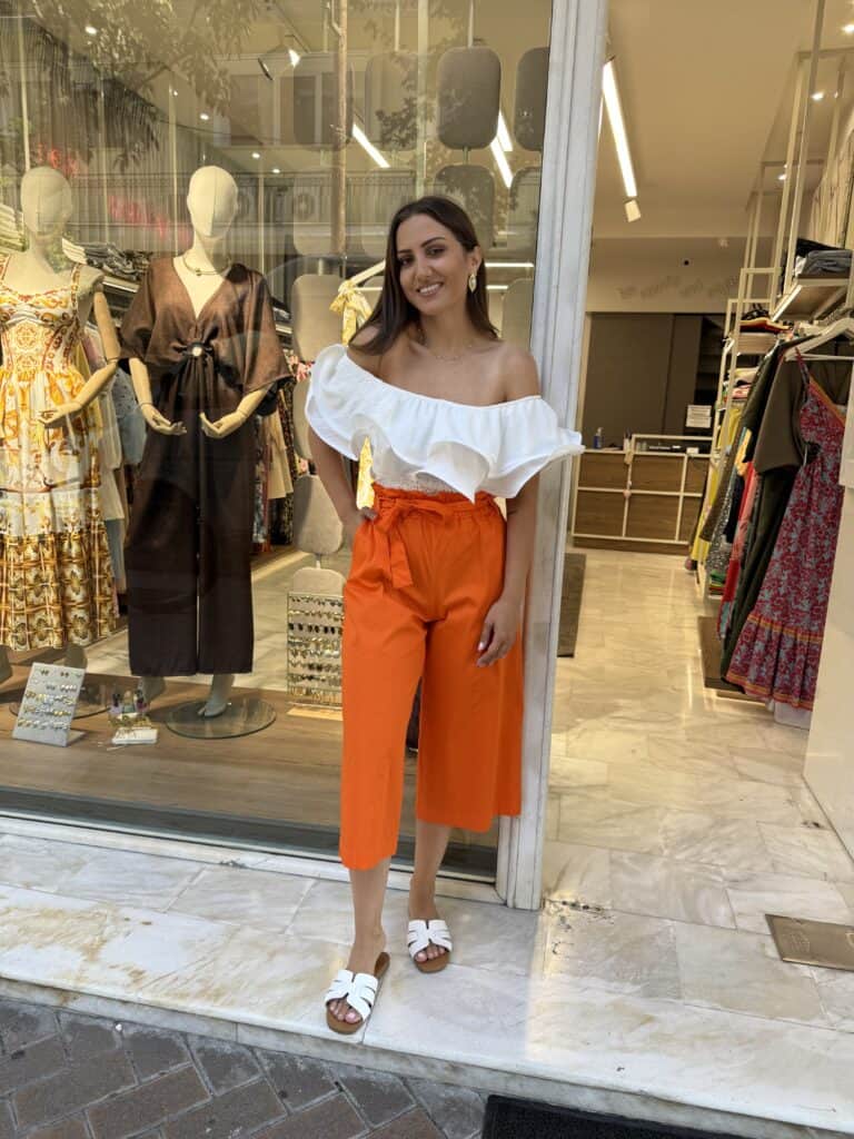 Παντελόνα ποπλίνα