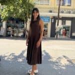 Φόρεμα με ζώνη