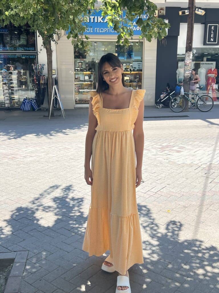 Φόρεμα καρό