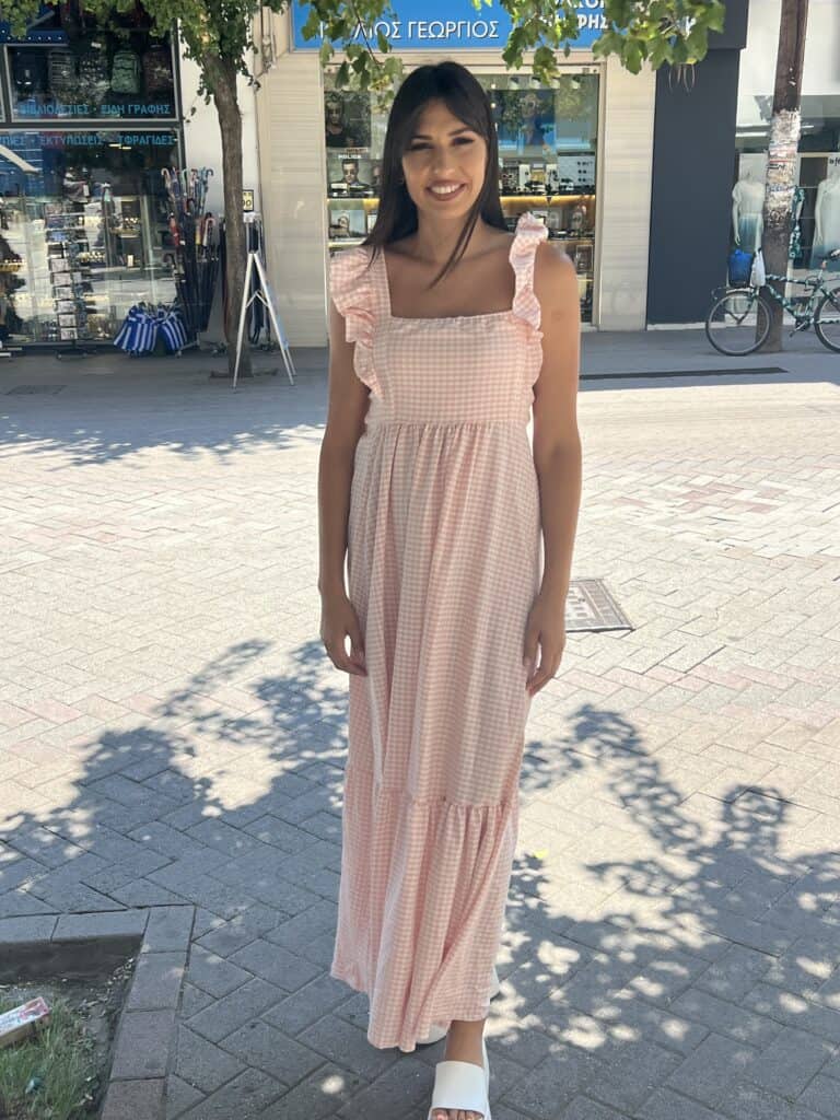 Φόρεμα καρό