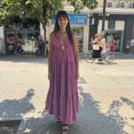 Φόρεμα μάξι με καρφίτσα