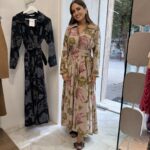 Φόρεμα maxi με ζώνη