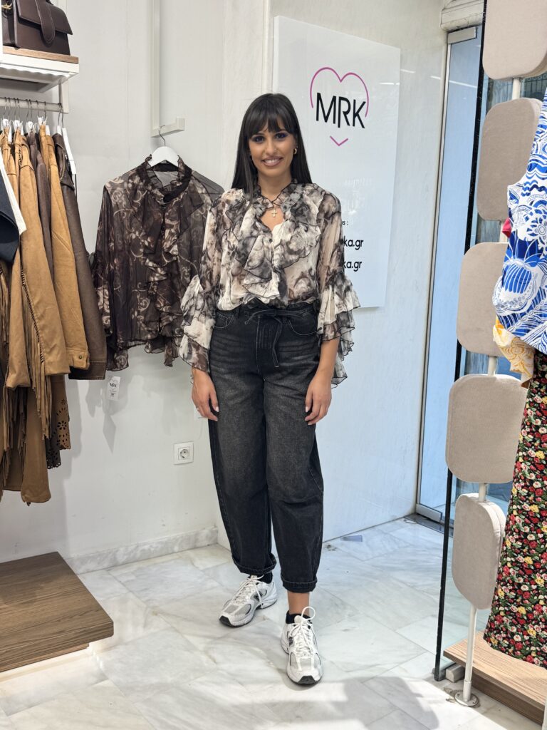 Τζιν παντελόνι  balloon fit