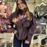 Eco leather Jacket Bordeaux