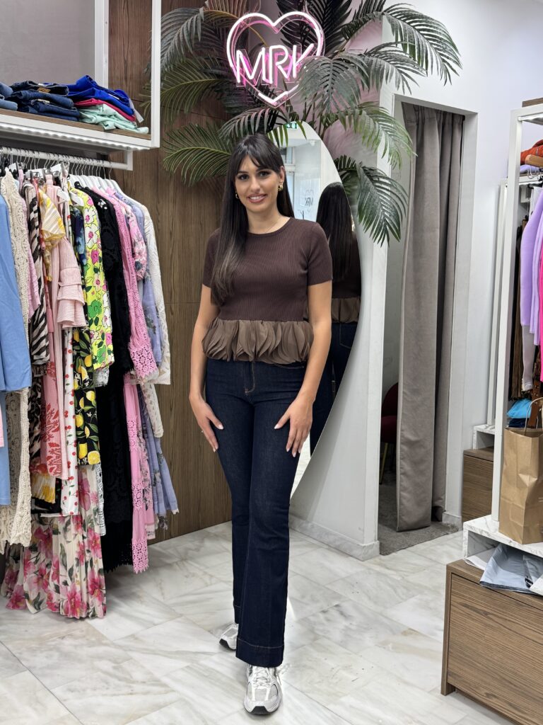 Μπλούζα με τούλι