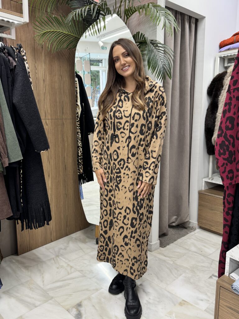Φόρεμα λεοπάρ