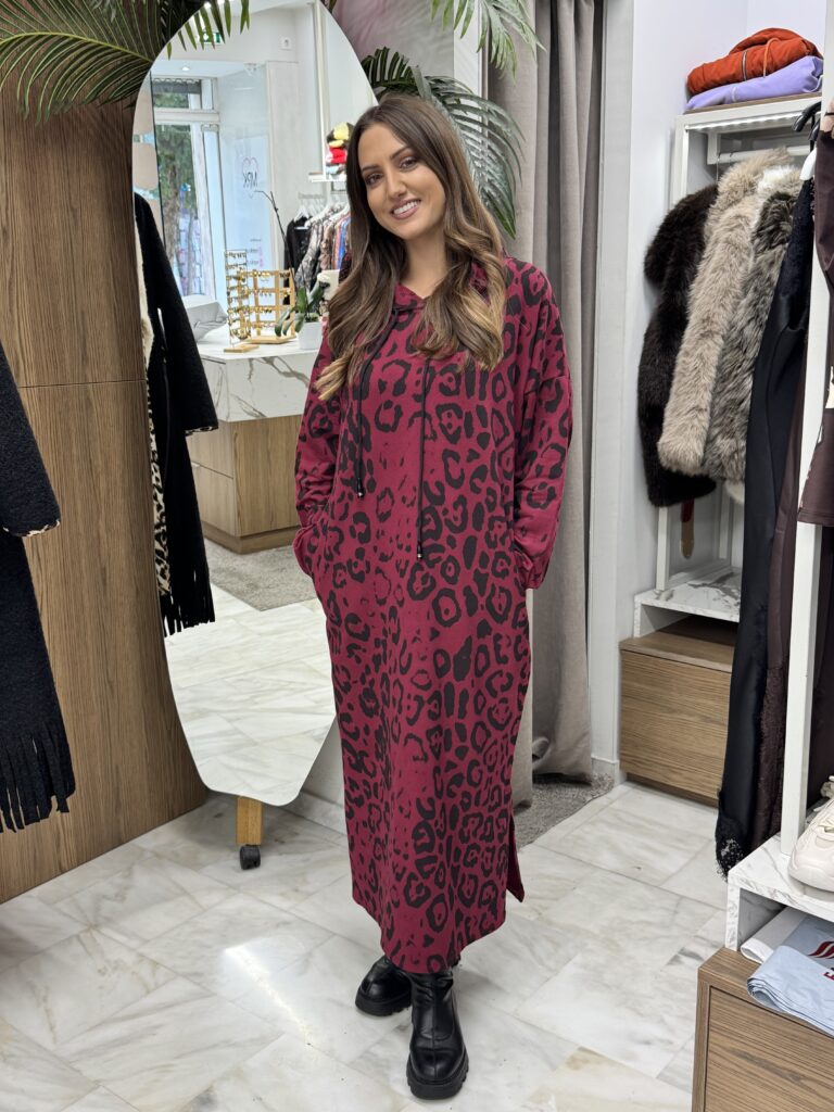 Φόρεμα λεοπάρ