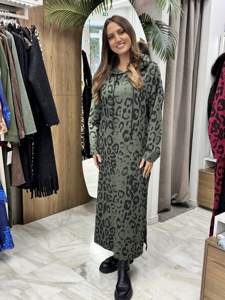 Φόρεμα λεοπάρ