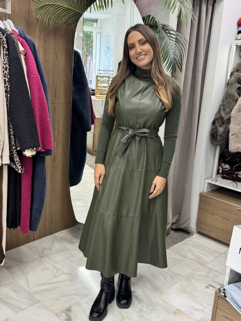 IMG_4381 Φόρεμα από δερματίνη