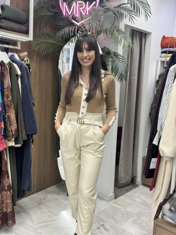 Παντελόνι δερματίνη