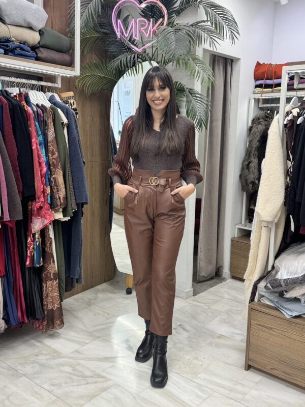 Παντελόνι δερματίνη