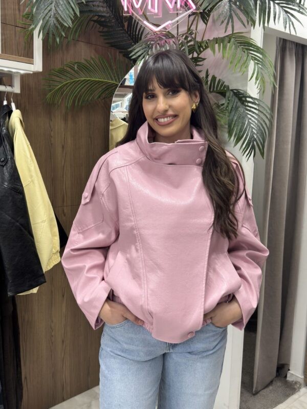 Μπουφάν από δερματίνη