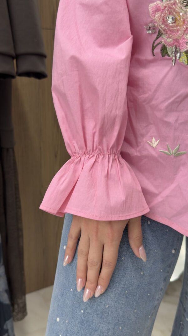 Πουκάμισο με κέντημα